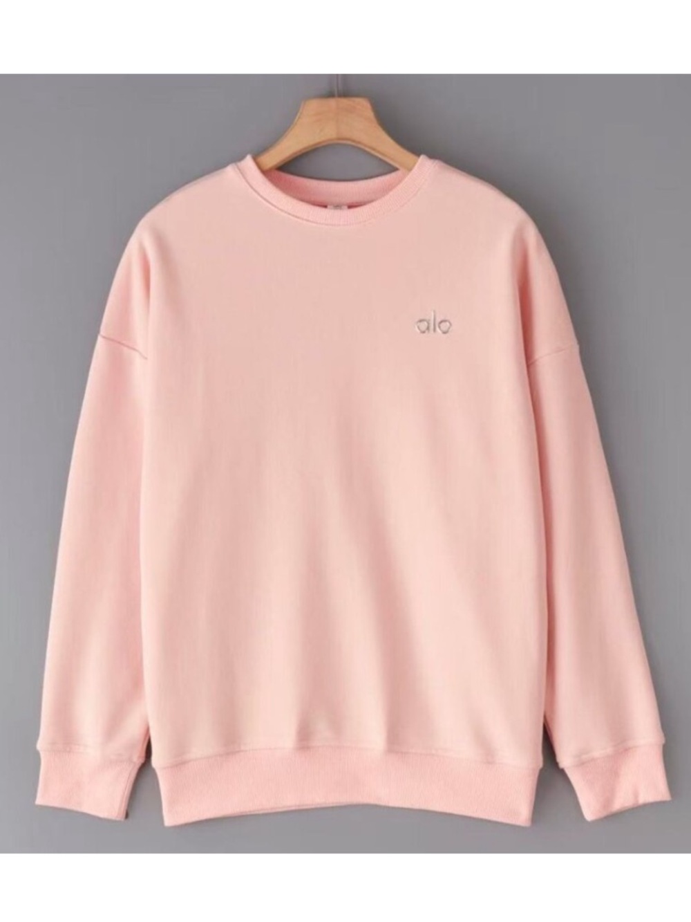 🧡NWOT 🧡SOLD OUT ALO Yoga Pink Lemonade Accolade Crewneck Sweatshirt Medium